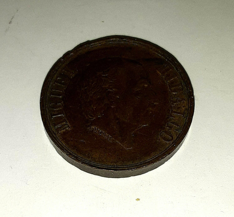 1898 Mexico Bronze Medal Miguel Hidalgo/Academy of Professors - Rim Dings