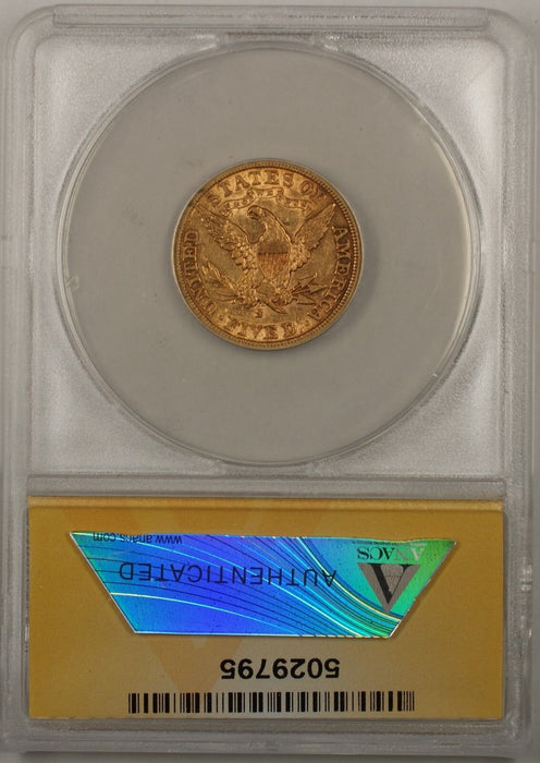 1903-S $5 Gold Half Eagle Coin ANACS EF-45 (C)