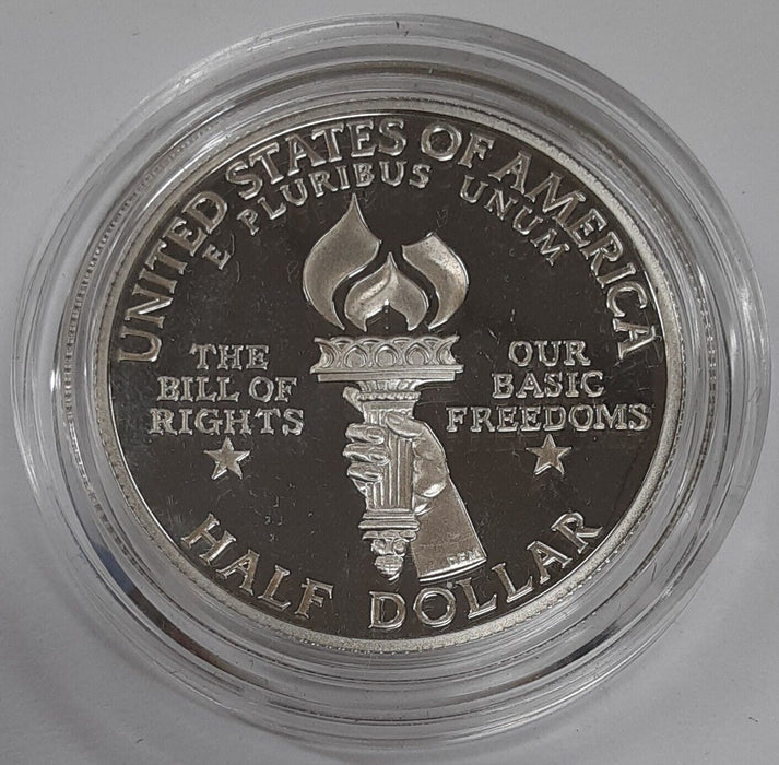 1993-S Madison/Bill of Rights Commemorative Proof Half Dollar in Capsule ONLY
