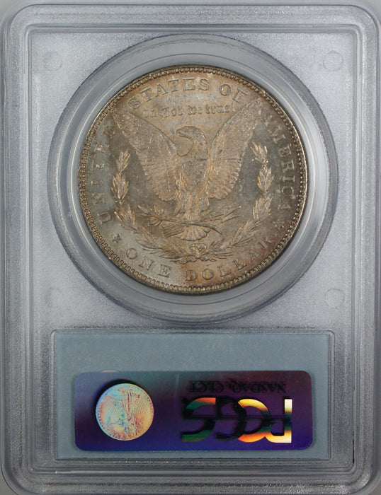 1885 Morgan Silver Dollar, PCGS MS-63, Beautifully Toned