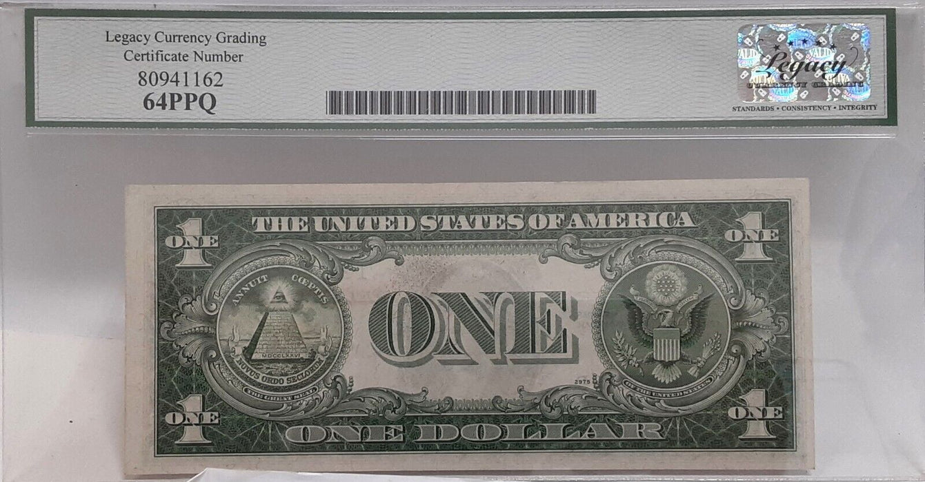Series 1935-A $1 North Africa Silver Cert Fr. 2306 Legacy Very Ch New 64PPQ  C