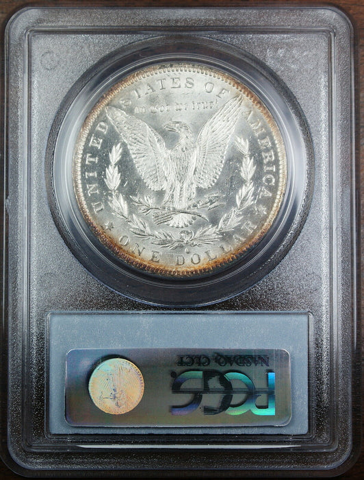 1884-O Morgan Silver Dollar Coin, PCGS MS-63 Blob O, Shaddow
