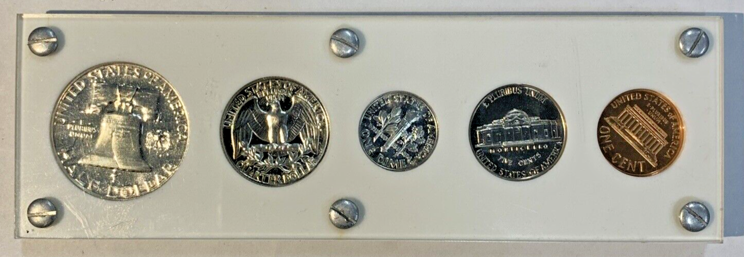 1963 US Mint Proof 5 Coin Set-Capital Holder