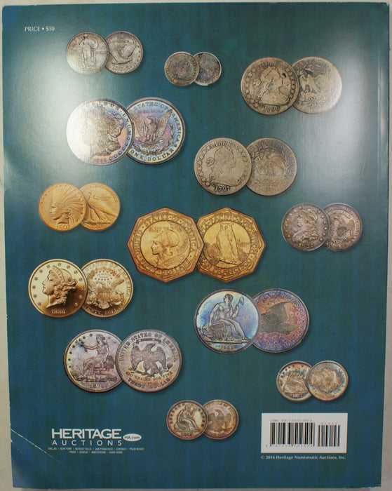 June 8-10 & 12th 2016 U.S. Coin Auction #1236 Catalog Heritage (A63)