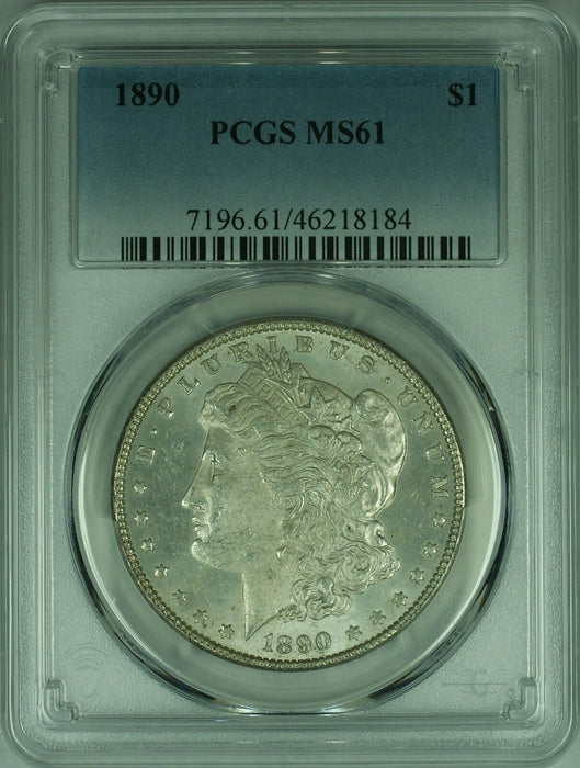 1890 Morgan Silver Dollar Coin PCGS MS-61  (47B)