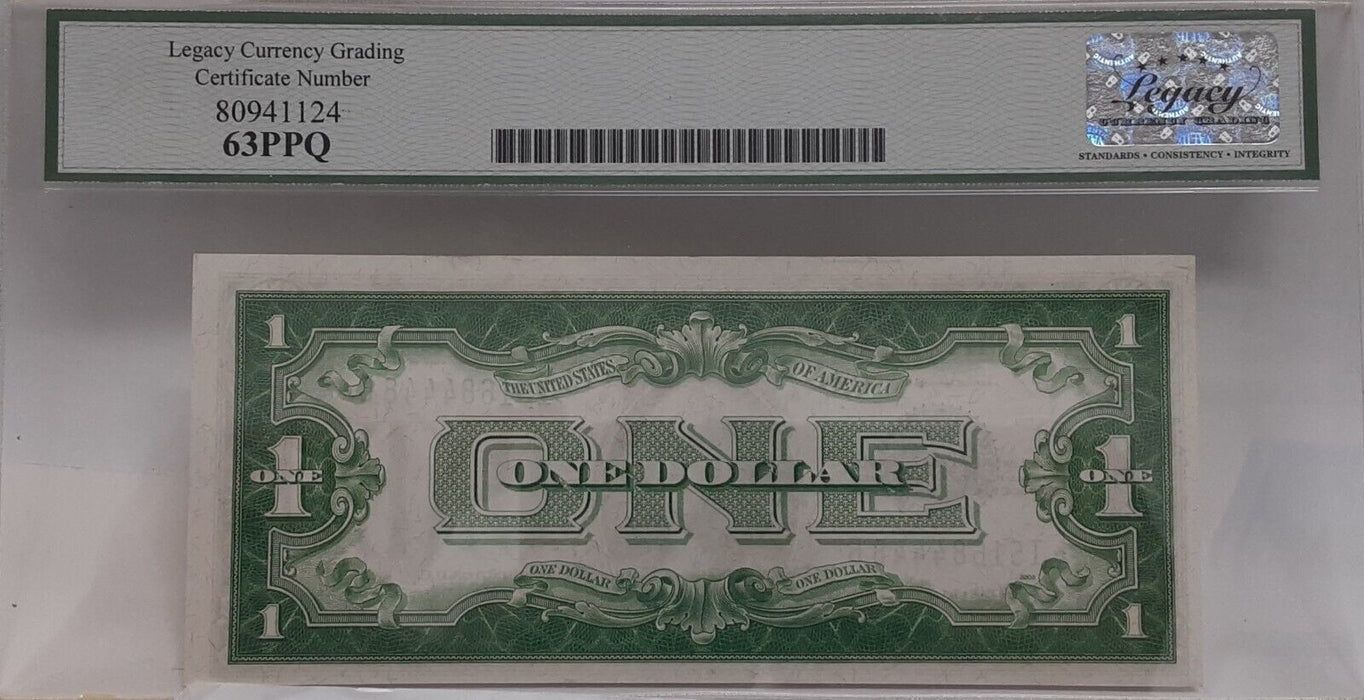 1928-B $1 Silver Certificate FR# 1602 I-B Block Legacy Choice New 63 PPQ   A
