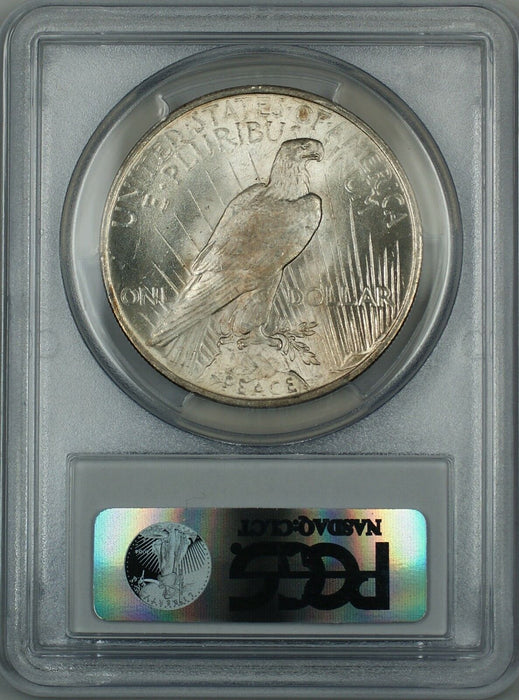 1923 Silver Peace Dollar $1 PCGS MS-63 (Better Coin) DMK