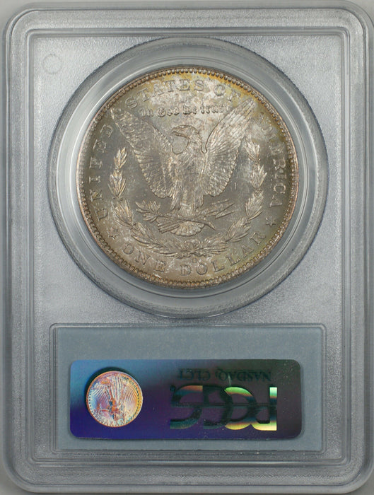1904-O Morgan Silver Dollar $1 Coin PCGS MS-64 (BR9 E Toned)