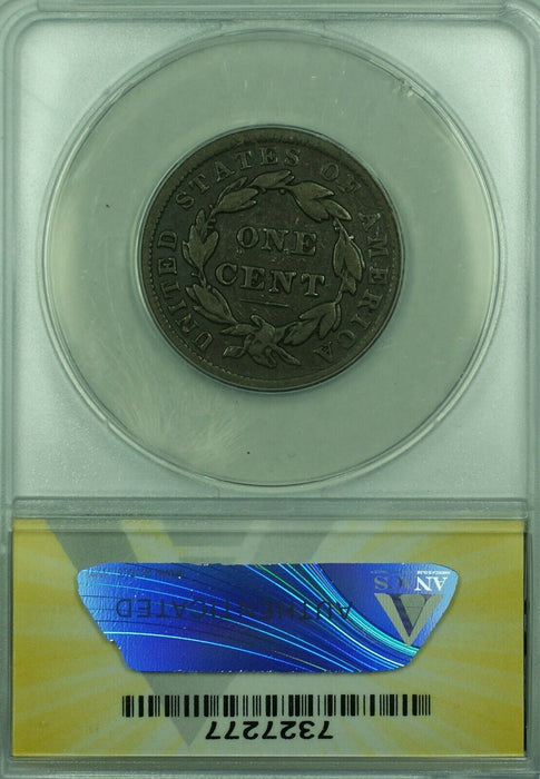 1838 Coronet Head Large Cent  ANACS VF-20  (42B)