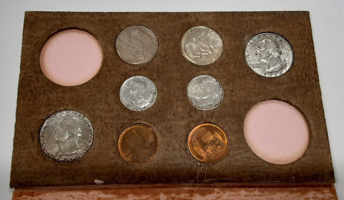 1956 P&D UNC Set in OGP - Uncirculated w/Toning - 18 UNC Coins Total  (A)