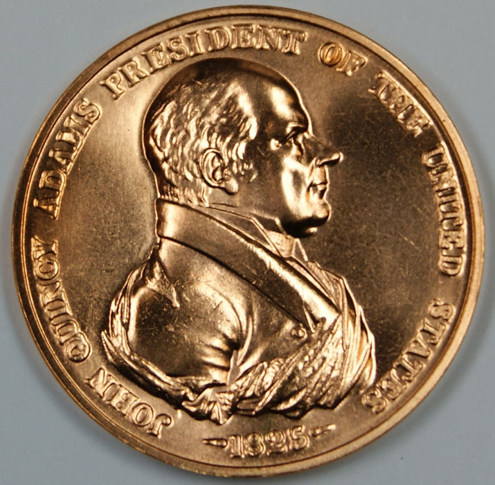 John Quincy Adams Indian Peace Medal- U.S. Mint Small Size Medal