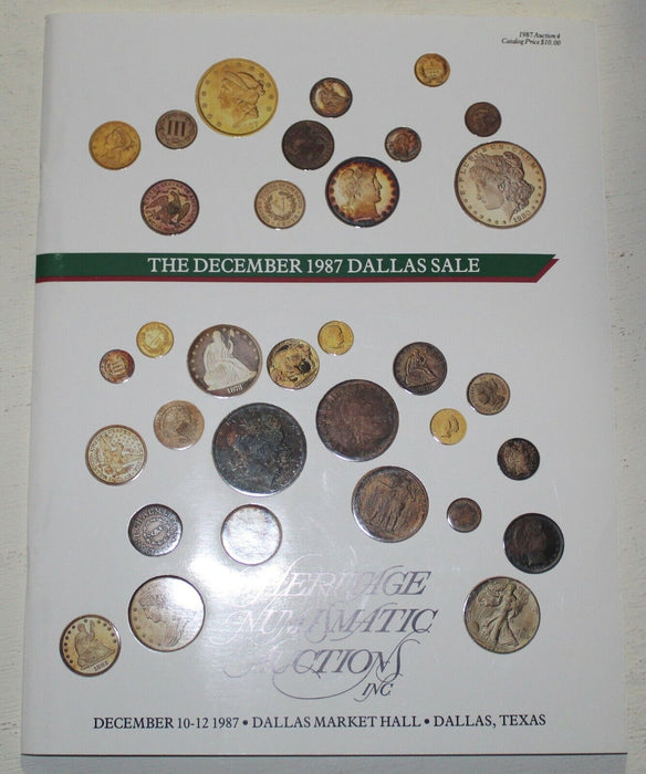 December 1987 Dallas Heritage Coin Auction Sale #4 WW5A3