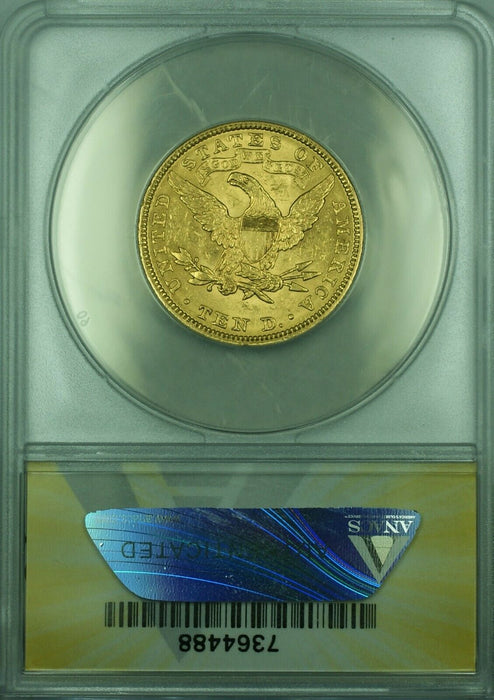 1907 Liberty Head Eagle $10 Gold Coin ANACS MS-61