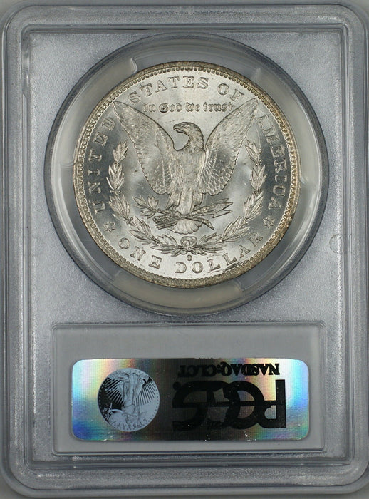 1884-O Morgan Silver Dollar $1 Coin PCGS MS-64 *Beautifully Toned Obverse* (Tc)