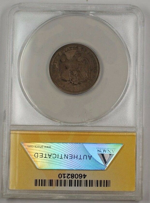 1875-S United States Seated Liberty Silver 20c Coin ANACS VG-10