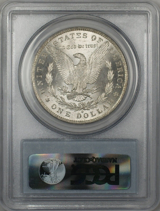 1884-O Morgan Silver Dollar $1 Coin PCGS MS-63 Lightly Toned RL (H)
