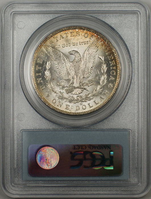 1885-O Morgan Silver Dollar $1 PCGS MS 63 Toned (BR-18 I)