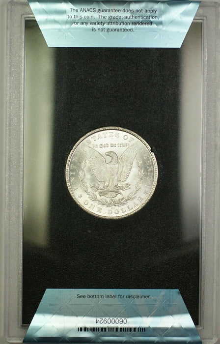 1884-CC GSA Hoard Morgan Silver Dollar $1 Coin ANACS MS-63 with Box & COA (FF)