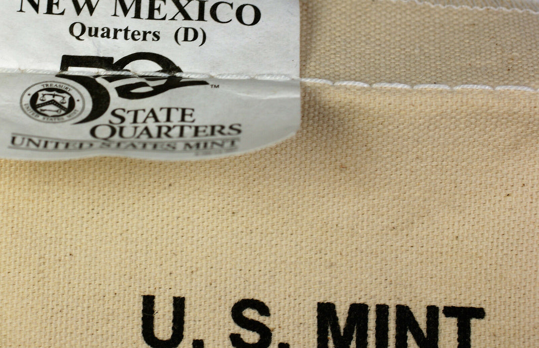 2008 New Mexico-D State Quarter BU Mint Sealed Bag- 100 Coins