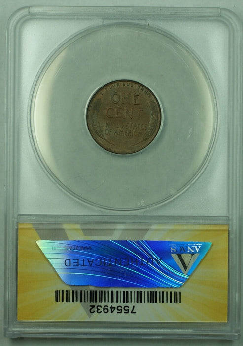 1956-D/D Lincoln Wheat Cent 1C Coin FS-501 ANACS AU 50 (24)