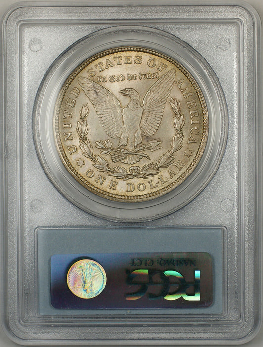 1921 Morgan Silver Dollar $1 Coin PCGS MS-63 Light Toning (BR-27 F)