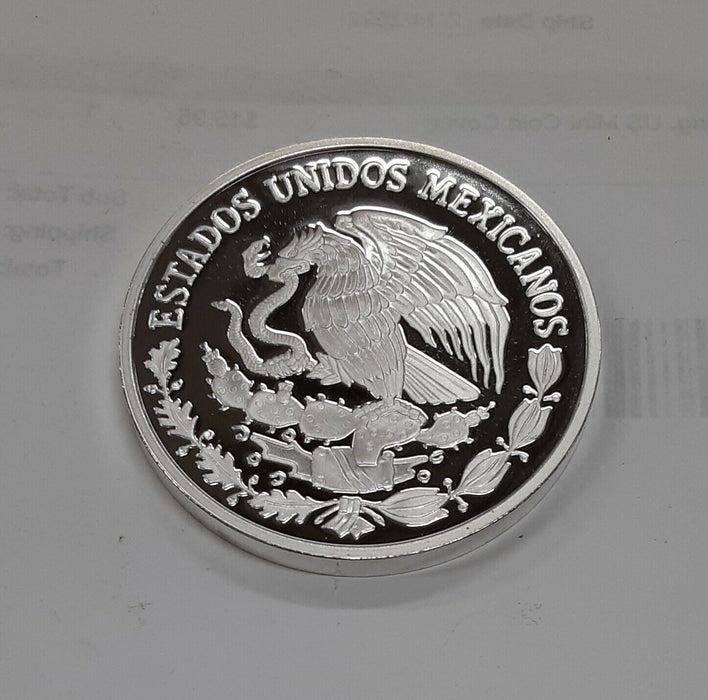2005 Mexico 20 Pesos Silver Coin Proof Don Quixote Commemorative in OGP