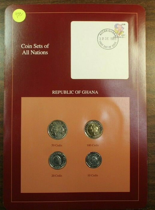 Coin Sets of All Nations Republic of Ghana
