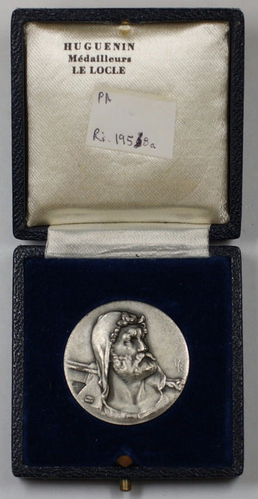 1895 Switzerland 32mm Silver Swiss Shooting Medal R-1958a m-1132A