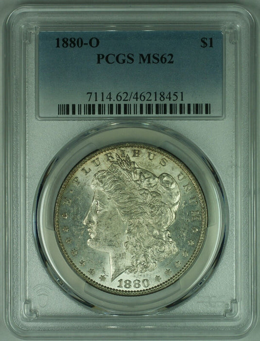 1880-O Morgan Silver Dollar  PCGS MS-62   (25)