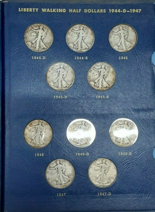 Near Complete Collection/Walking Liberty Half Dollars 1916-47 PDS (No 21-D)