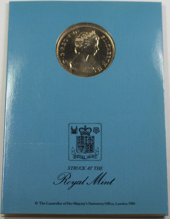 1980 80th Birthday of the Queen Mother Commemorative Crown Coin