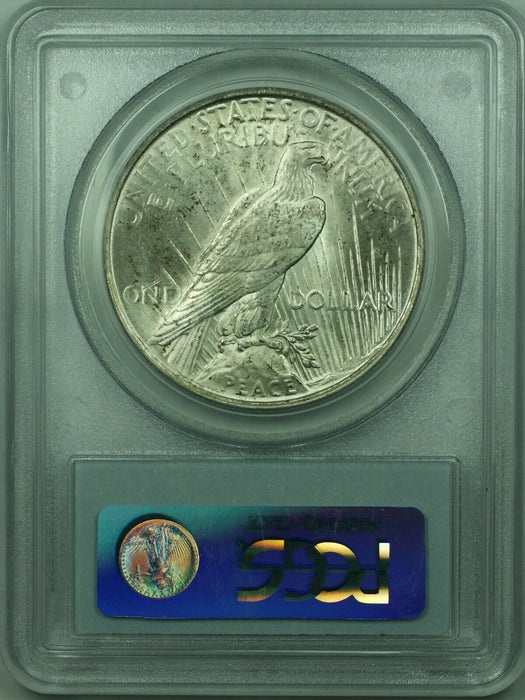 1922 Peace Silver Dollar $1 Coin PCGS MS-63 Looks Undergraded (36) E