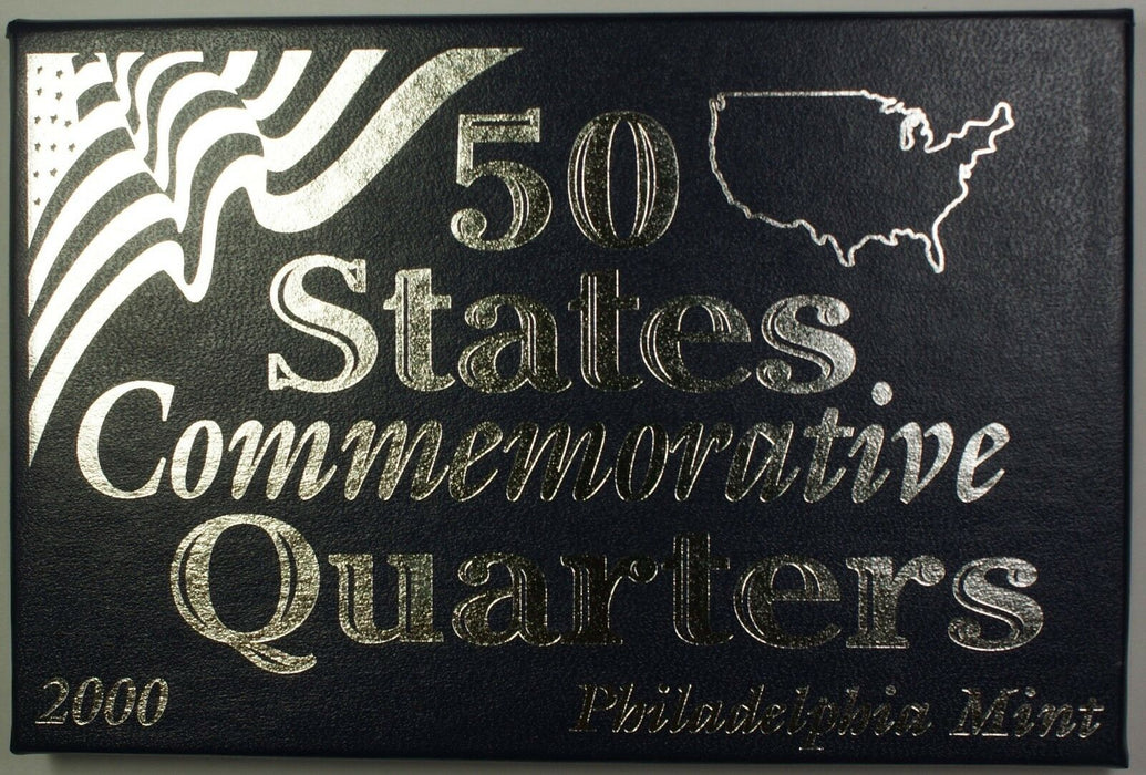 2000 Commemorative Quarters Set 5 Coins Total in Case W/ COA Philadelphia Mint