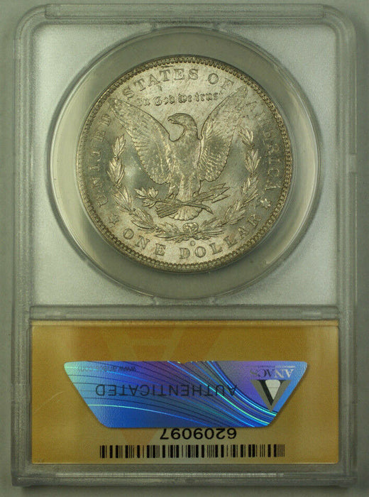 1904-O Morgan Silver Dollar $1 ANACS MS-63 Toned JMX