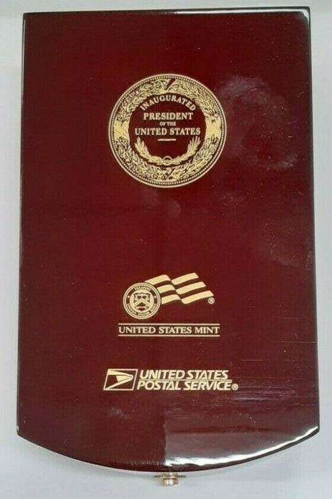 USPS Presidents Collection .999 Fine Silver Gold Plated Stamp/Medal H. Truman