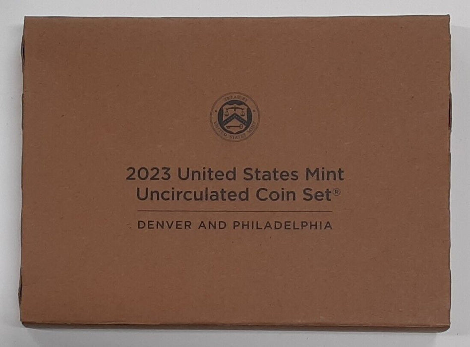 2023 Complete P&D United States Mint Set Sealed in Original Government Packaging