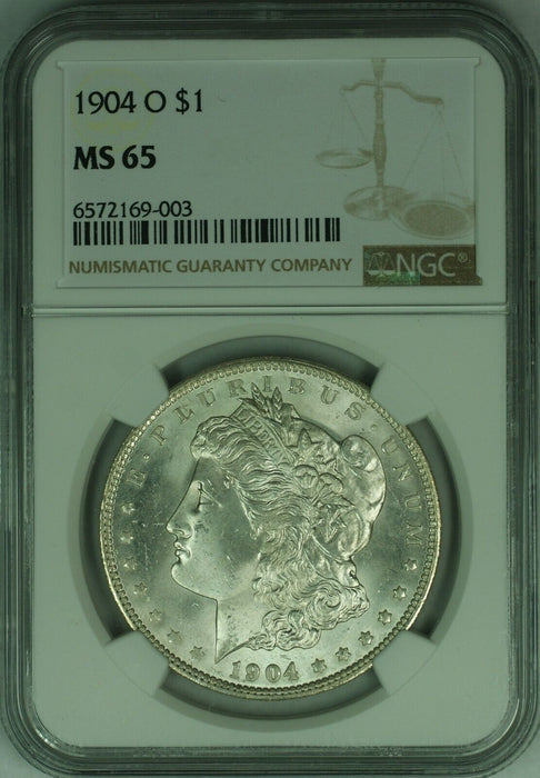 1904-O Morgan Silver Dollar $1 NGC MS-65   (46)