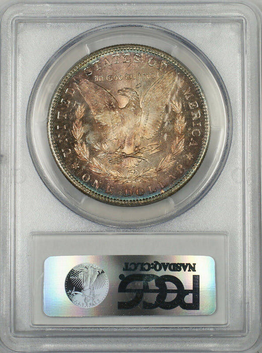 1882-S Morgan Silver Dollar $1 Coin PCGS MS-63 Beautifully Toned (2C)