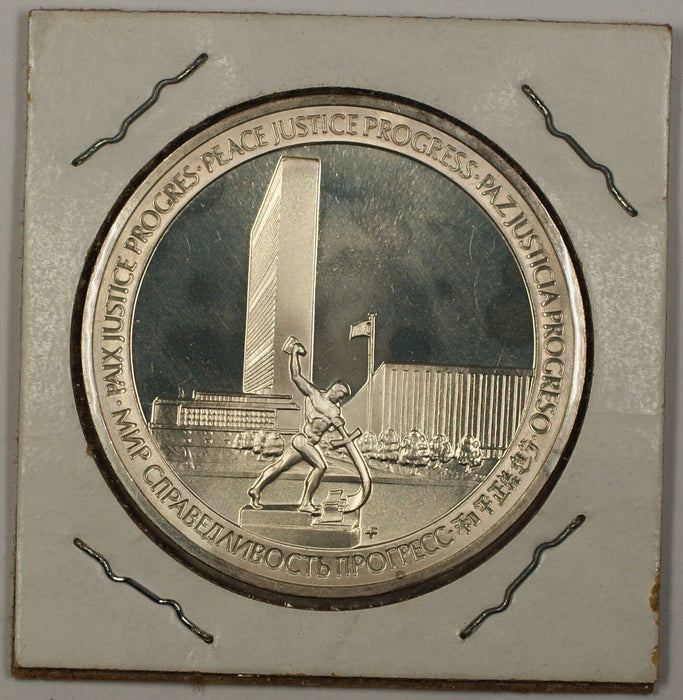 1970 United Nations UN Twenty-Fifth Anniversary Silver Medal