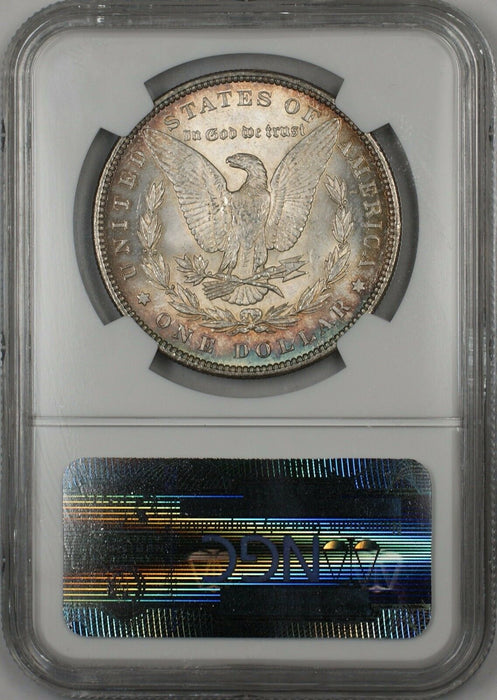 1896 Morgan Silver Dollar $1 Coin NGC MS-64 Toned