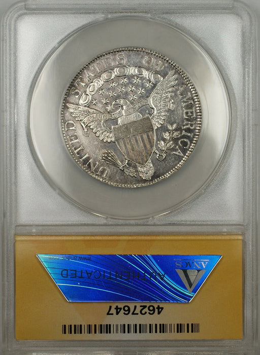 1806 Draped Bust Silver Half Dollar 50c O-109 ANACS AU-55 Details (Better Coin)