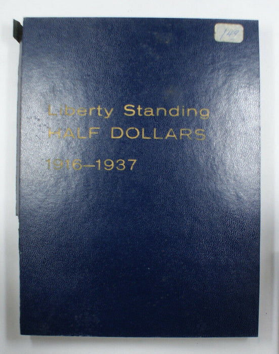 Empty Liberty Standing Half Dollars 1916-1937 "The Gem" Meghrig Line