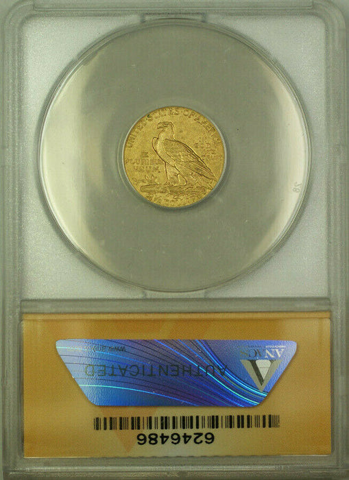 1927 Indian Head Quarter Eagle $2.50 Coin ANACS MS 61