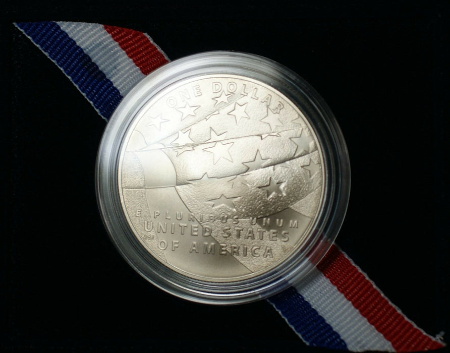 2012 Star Spangled Banner BU Silver $1 Coin in Original Mint Packaging