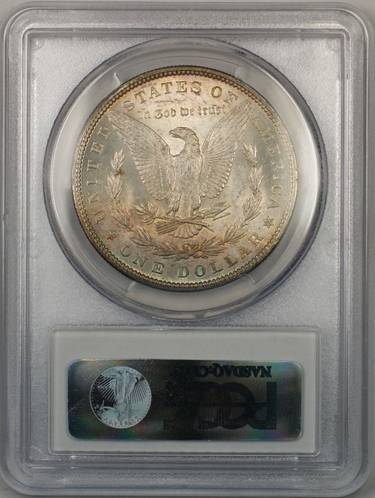 1879 $1 Morgan Silver Dollar PCGS MS-63 Reverse Toning 5A