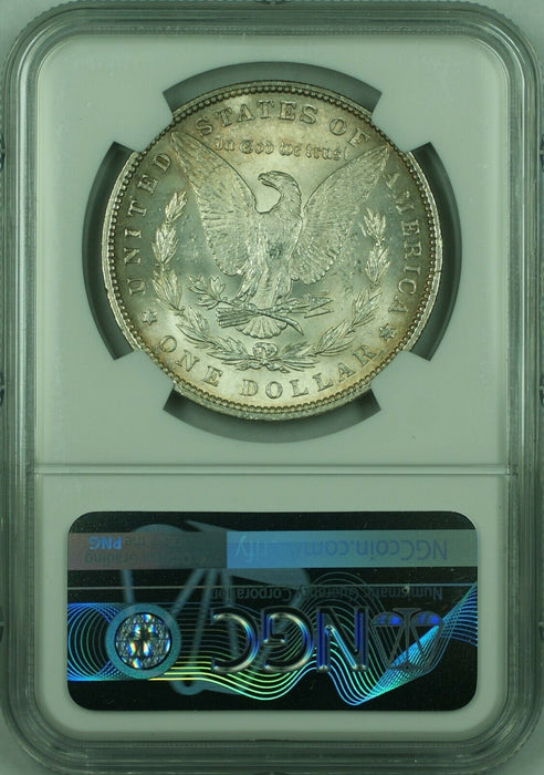 1896 $1 Morgan Silver Dollar Coin NGC MS-62 Lightly Toned  (21)