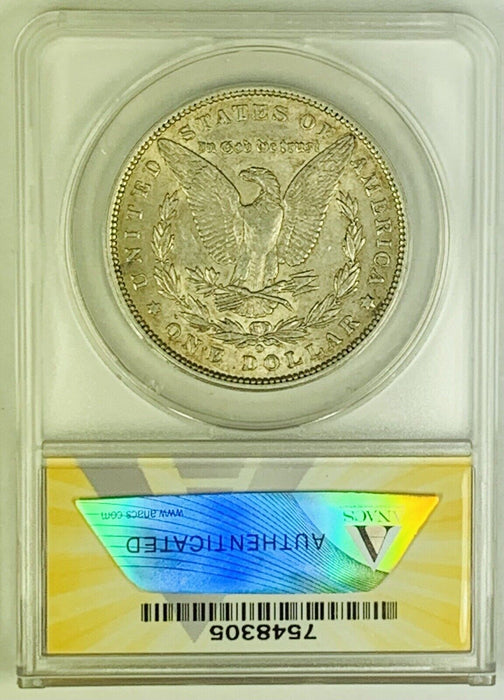 1897-O Morgan Silver Dollar $1 Coin ANACS AU 50 Looks Better