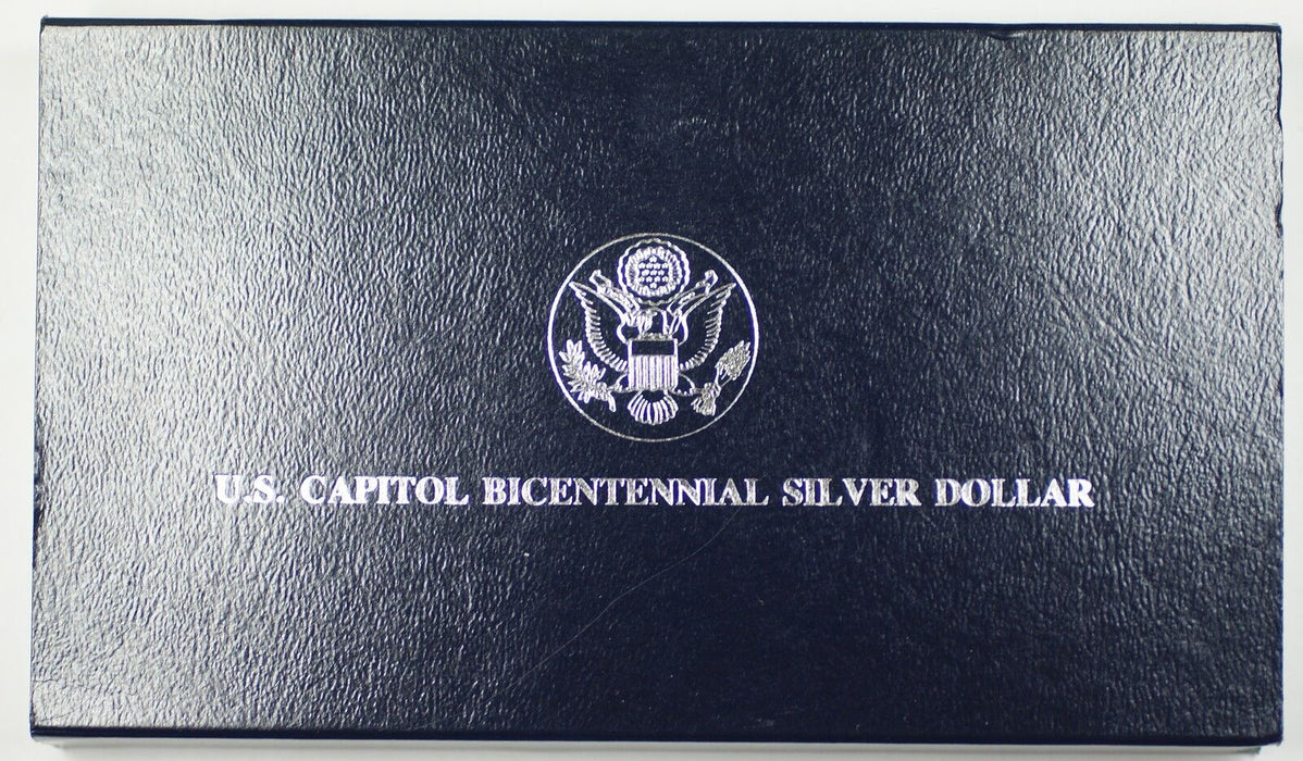 1994 US Capital Bicentennial UNC Silver Dollar Commemorative Coin as Issued DGH