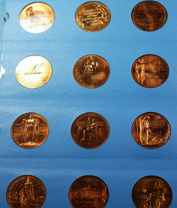 United States Mint Bronze Medals of the Presidents Complete thru Ronald Reagan