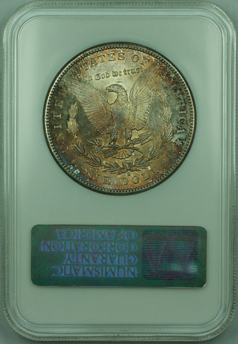 1881-S Morgan Silver Dollar $1 Coin NGC MS-63 Beautifully Toned (RP)